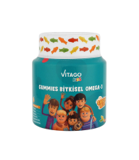 Kids Gummies Bitkisel Omega-3 İçeren Çiğnenebilir Form Takviye Edici Gıda